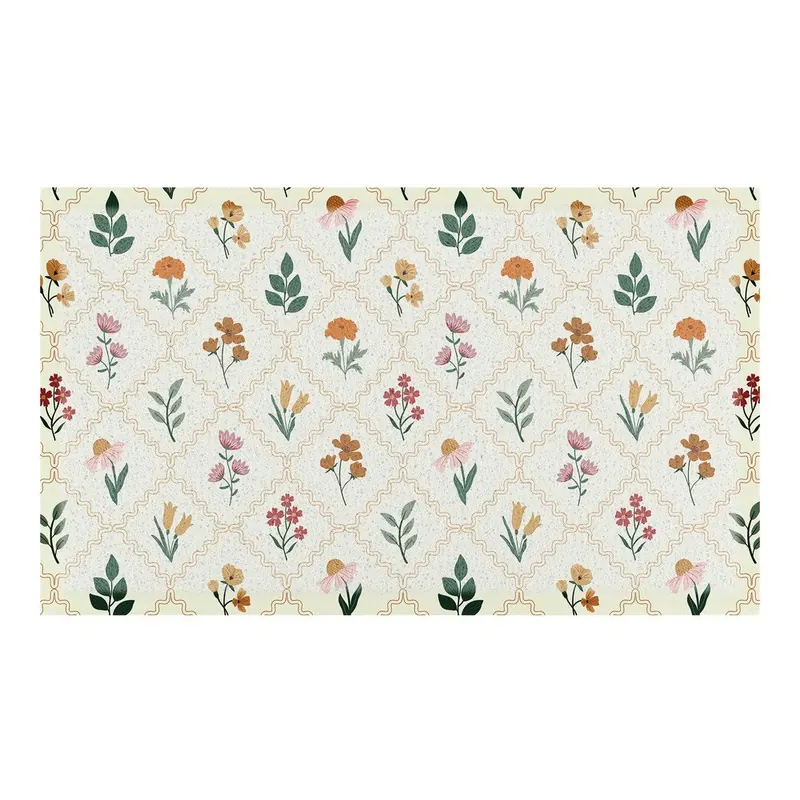 Wycieraczka z PVC 40x70 cm Vintage Floral Stamp – Artsy Doormats