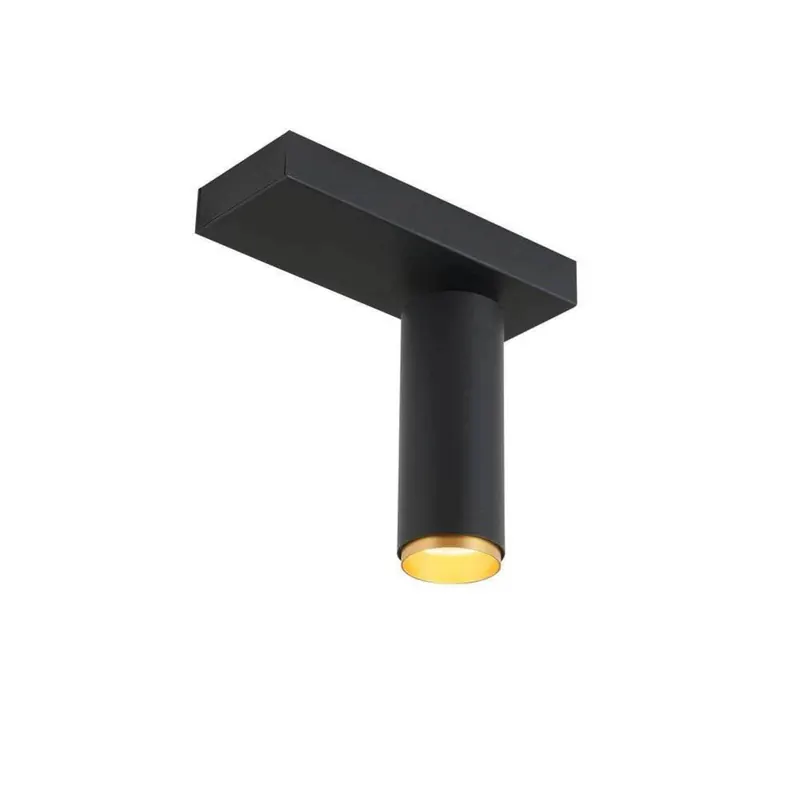 LOOM DESIGN Reflektor sufitowy LED X-Beam, 1-punktowa, czarny