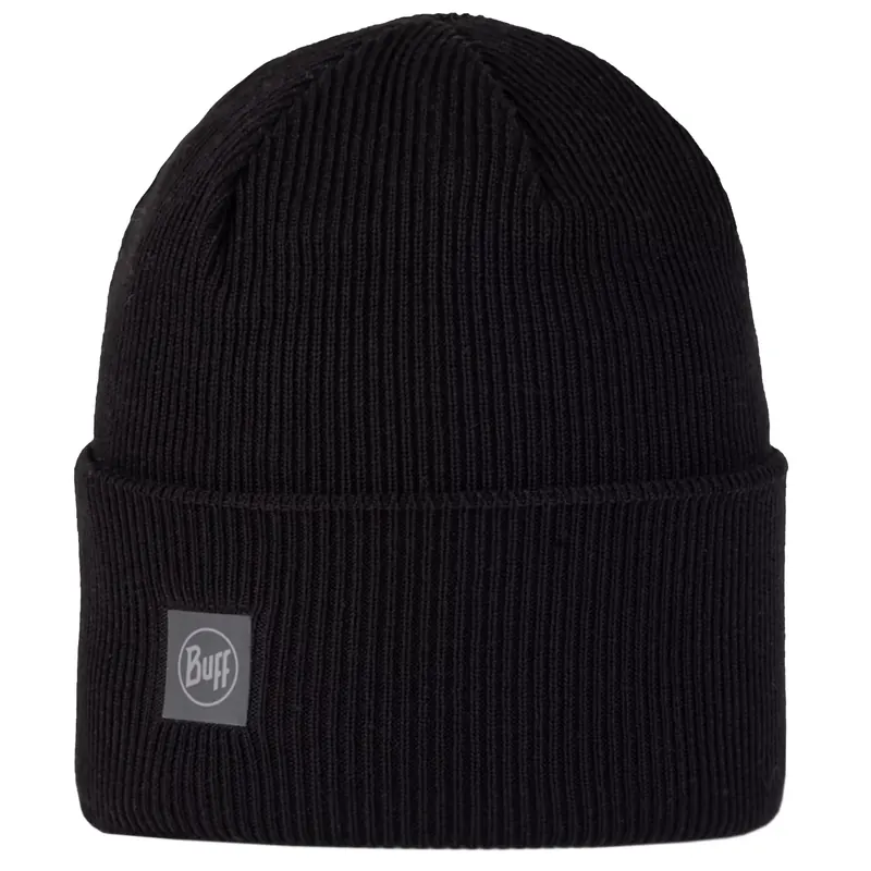 Buff Crossknit Beanie 13289199910, Unisex, Czarne, czapki, akryl, rozmiar: One size