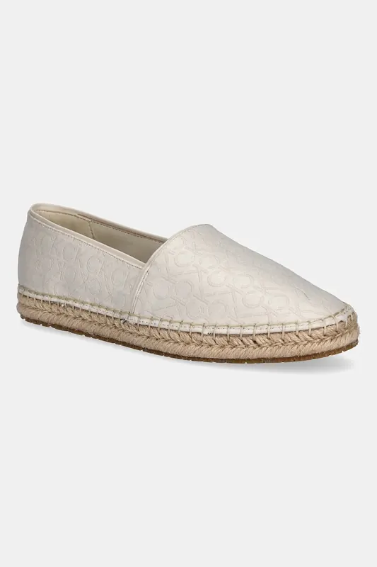 Calvin Klein espadryle FLAT ESPADRILLE - JACQ