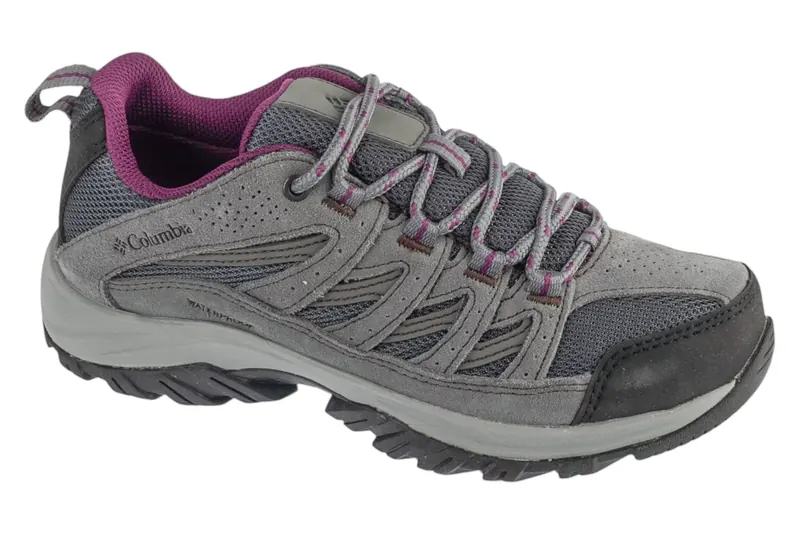 Columbia Crestwood Waterproof 2099881053, Damskie, Szare, buty trekkingowe, tkanina, rozmiar: 36