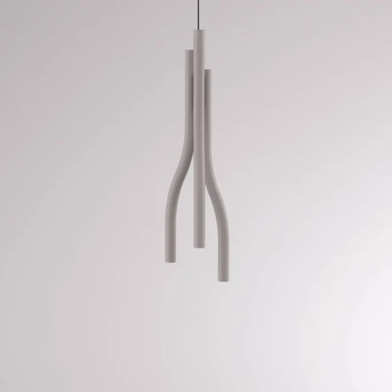 Algae M lampa wisząca LED 2 700 K kreda