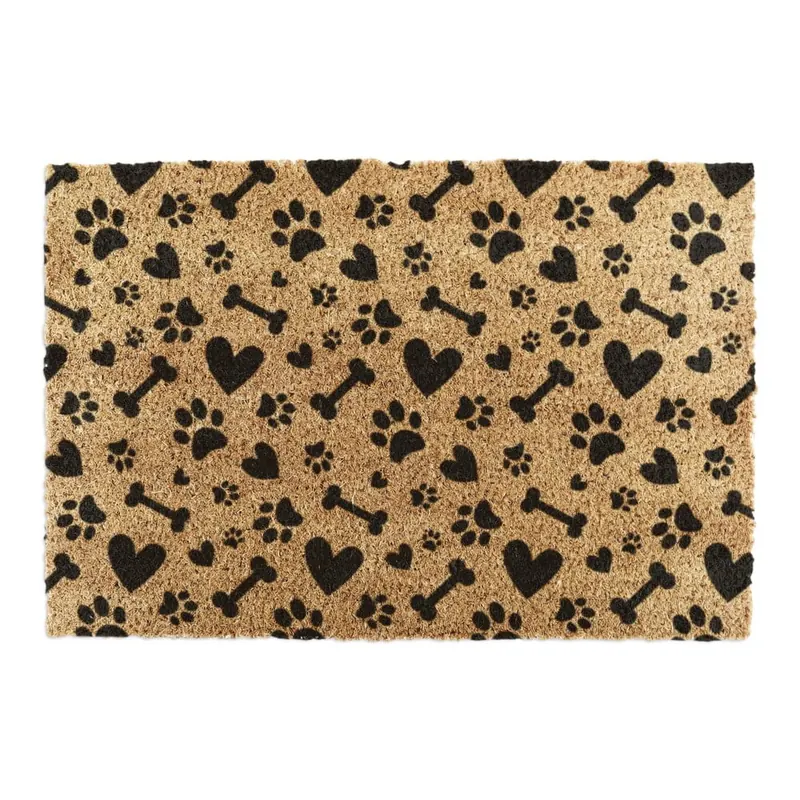 Wycieraczka z włókna kokosowego 40x60 cm Paws and Bones – Artsy Doormats