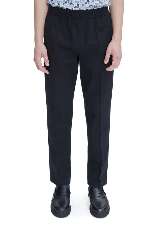A.P.C. Unisex Trousers Pieter Dark Navy Maat: S | Pantalons Outlet | Unisex | Blauw