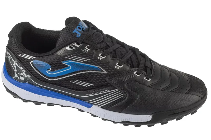 Joma Liga-5 2501 TF LIGW2501TF, Męskie, Czarne, buty piłkarskie - turfy, skóra syntetyczna, rozmiar: 42