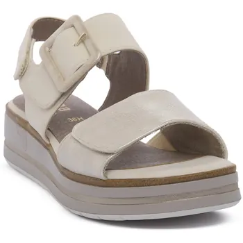 Jana  Keilabsatzsandalen BEIGE GOLD