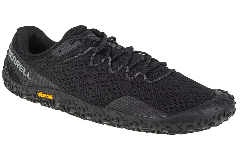 Merrell Vapor Glove 6 J067663, Męskie, Czarne, buty do biegania, tkanina, rozmiar: 44
