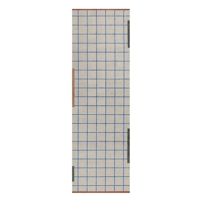 Chodnik odpowiedni do prania w kolorze kości słoniowej 77x242 cm Network – Mette Ditmer Denmark
