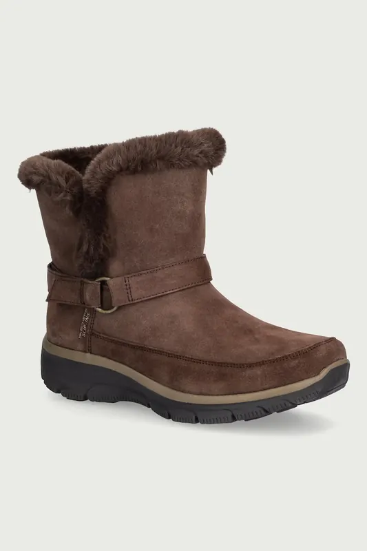 Skechers EASY GOING-DREAMERS LUXE VIBE śniegowce damskie zamszowe