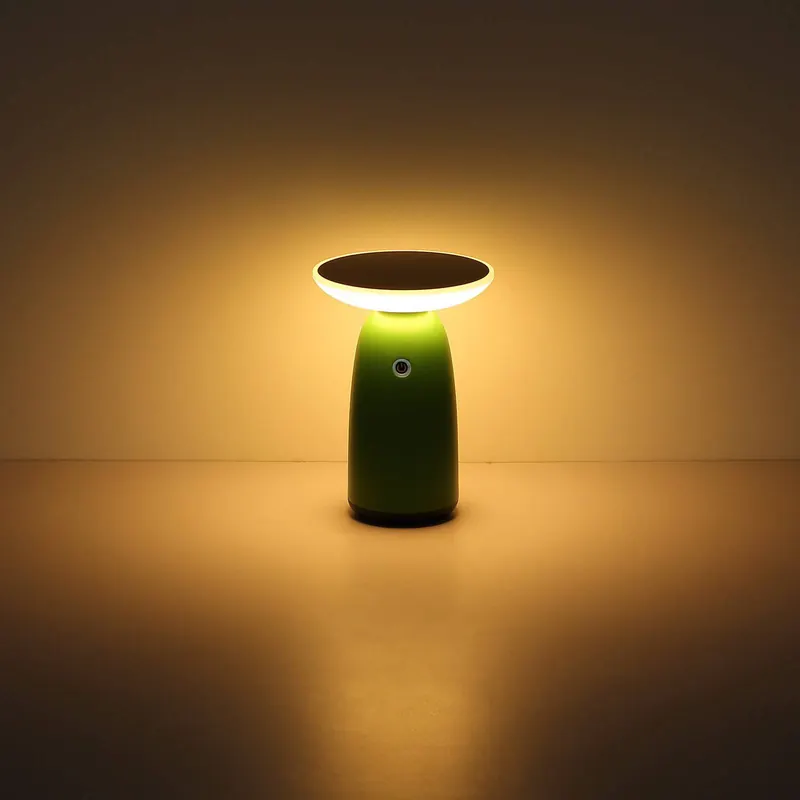 Lampa stołowa LED 36625, biała, metalowa, 23 cm, ściemniana