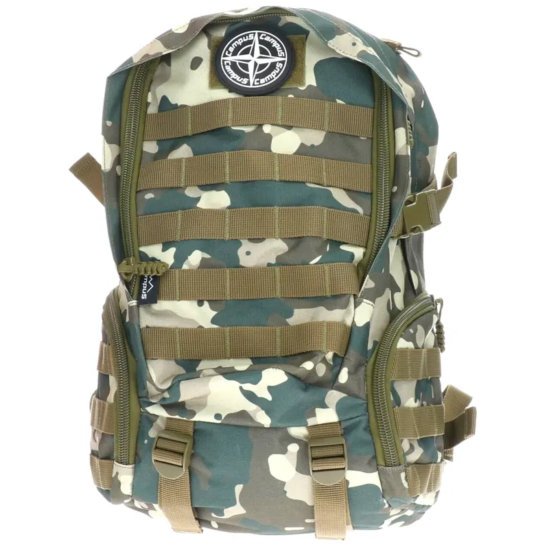 Campus Torrens Tactical 24L Backpack CU0713125821, Unisex, Zielone, plecaki, poliester, rozmiar: One size