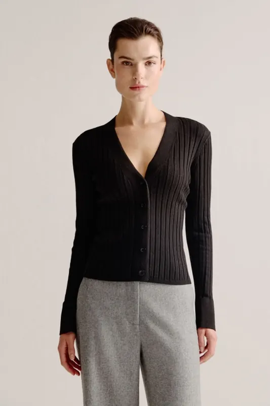 Josephine & Co Lieve Cardigan Black Maat: S | Cardigans Outlet | Dames | Zwart
