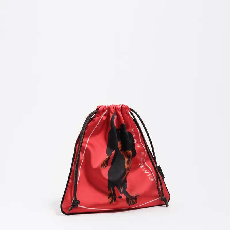 Torebka pouch chusta Dogs czerwona