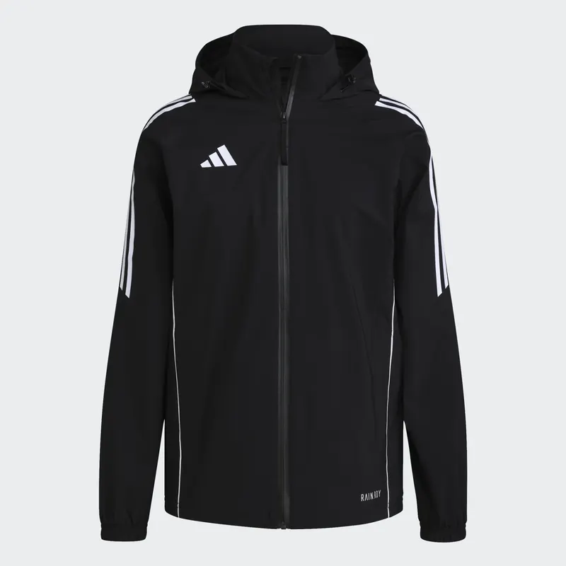 ADIDAS kurtka damska przeciwdeszczowa treningowa IP6668 czarna (L)