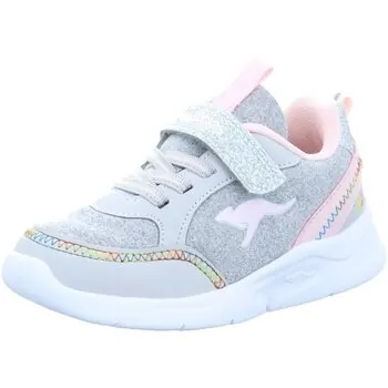 Kangaroos  Sneaker Klettschuhe vapor grey-frost pink 00034/2063 K-NY Chip EV