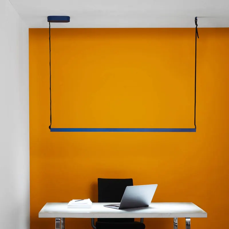 LOOM DESIGN żyrandol LED Belto, niebieski
