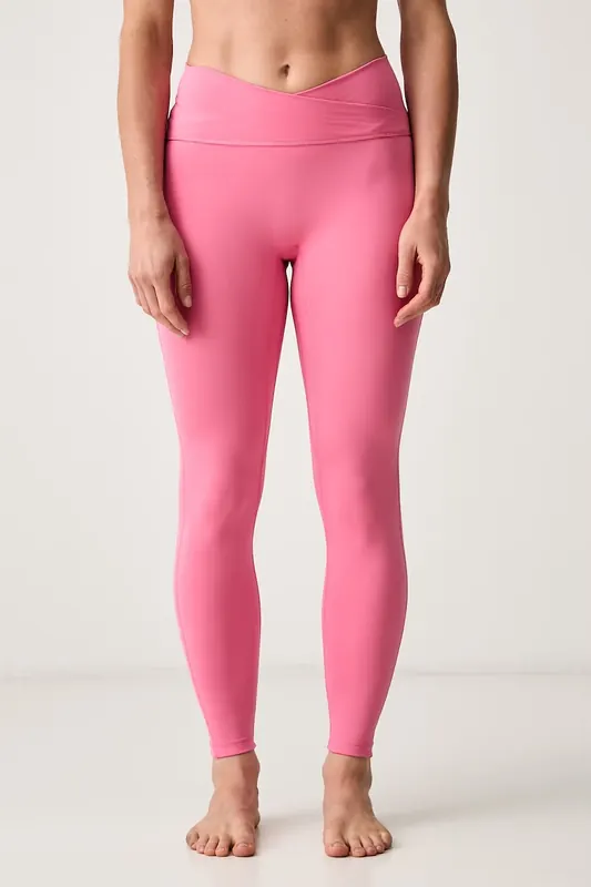 adidas Performance legginsy do jogi damskie Three Stripes Studio