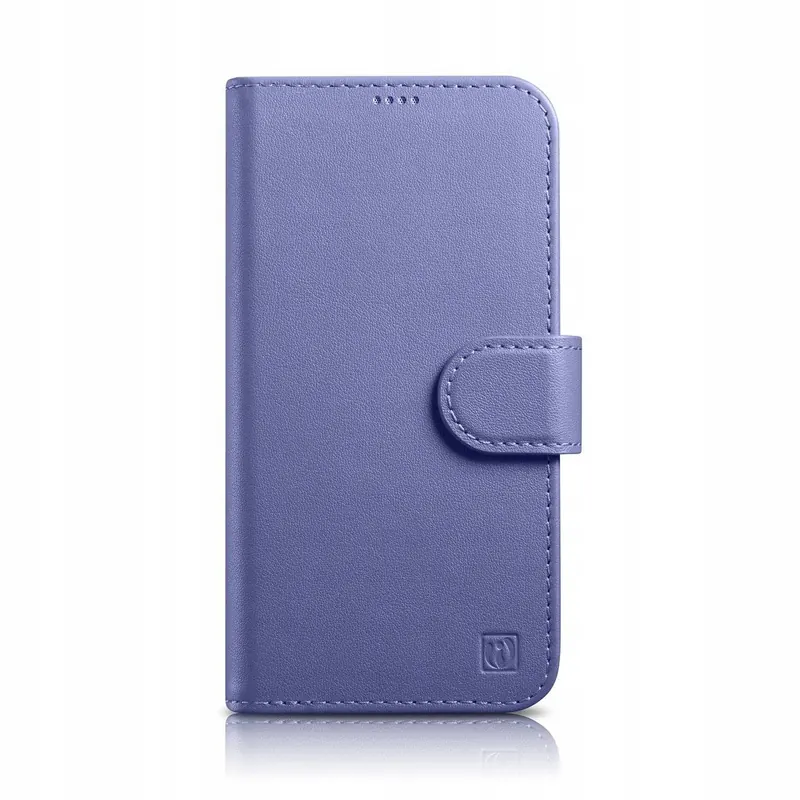 iCarer Wallet Case 2in1 etui iPhone 14 Pro Max skórzany pokrowiec z Anti-