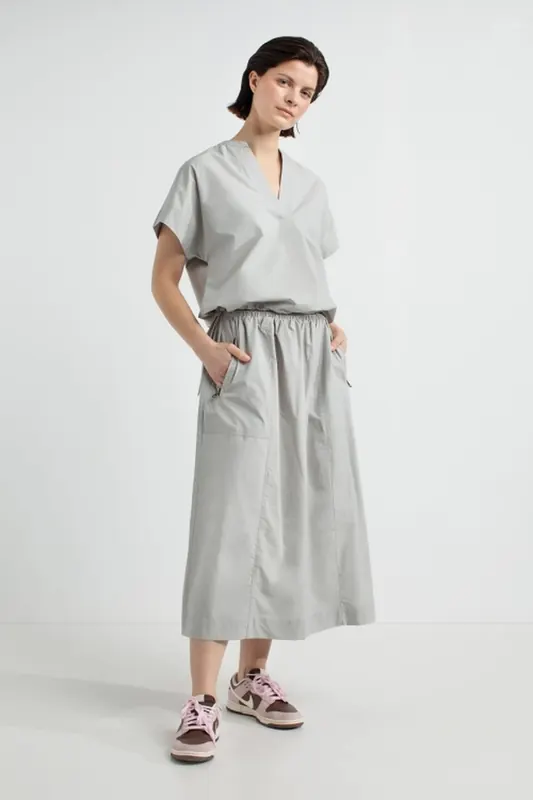 Josephine & Co Janna Skirt Grey Maat: 34 | Maxi Rokken Outlet | Dames | Grijs