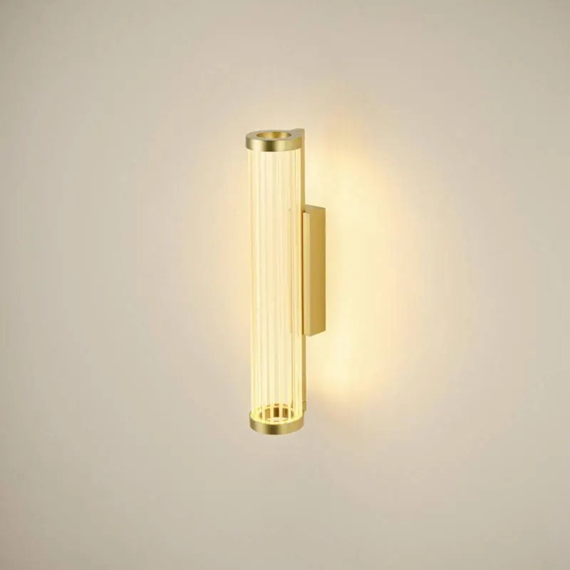Kinkiet LED SLV Quimera, kolor mosiężny, wysokość 41 cm, CCT