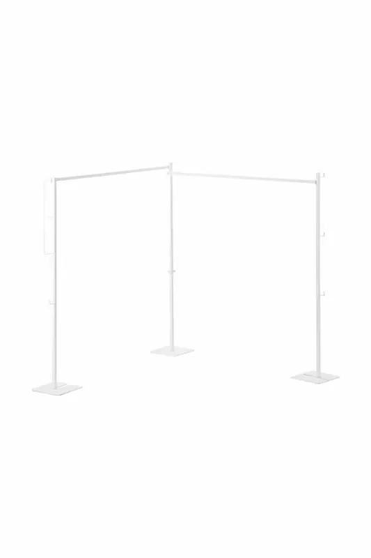 Yamazaki suszarka na pranie ze stali 278,6 x 25 x 142 cm