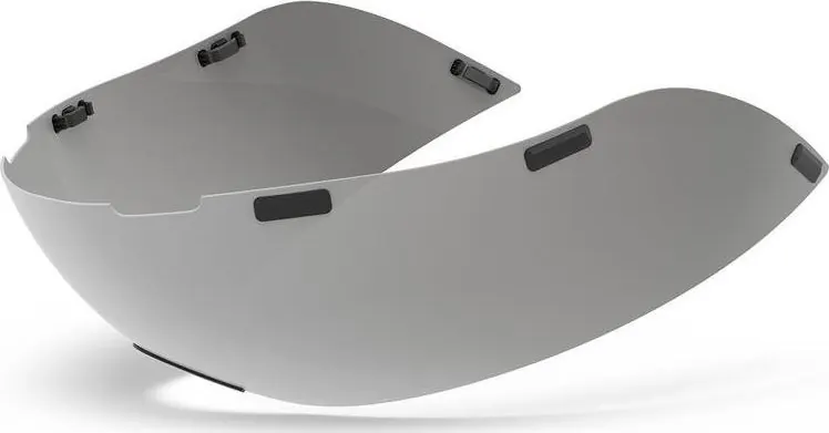 Szyba GIRO AEROHEAD SHIELD (szyba CARL ZEISS) clear silver 2017 (L (59-63 cm))