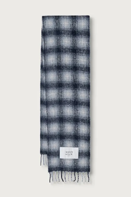 Maison Kitsuné  Alpaca szalik z wełny alpaki