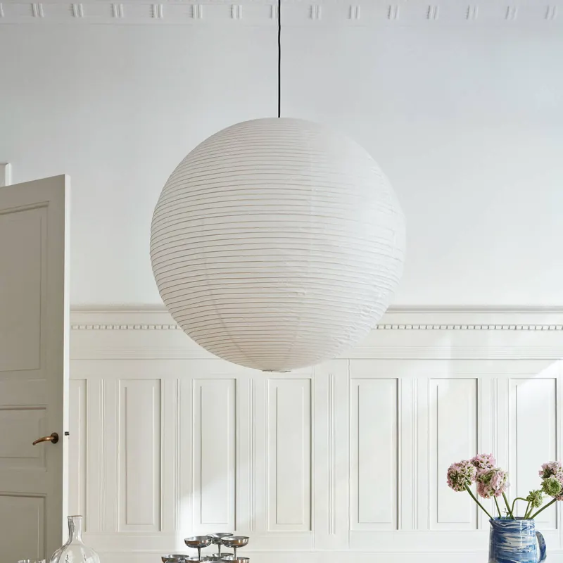 Klosz lampy HAY Paper Shade, Ø 50 cm, biały – bez zestawu przewodów
