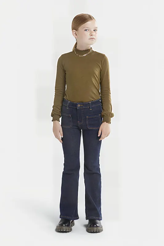 Shoeby Gaa - Arissa Top Darkgreen Maat: 158/164 | T-Shirts Outlet | kids | Groen