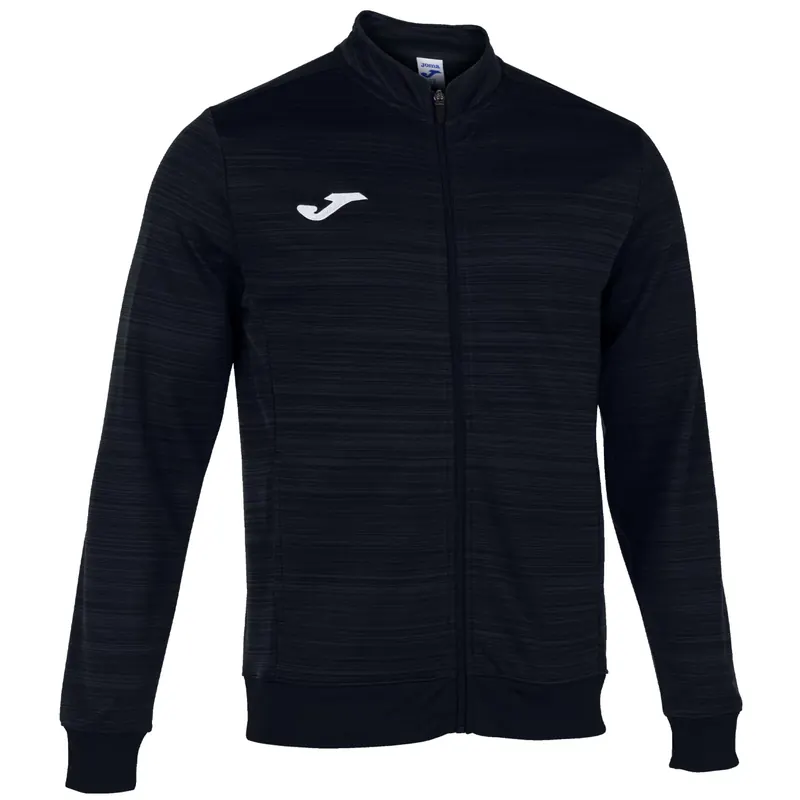 Joma Grafity III Full Zip Sweatshirt 102866-100, Męskie, Czarne, bluzy, poliester, rozmiar: XXS