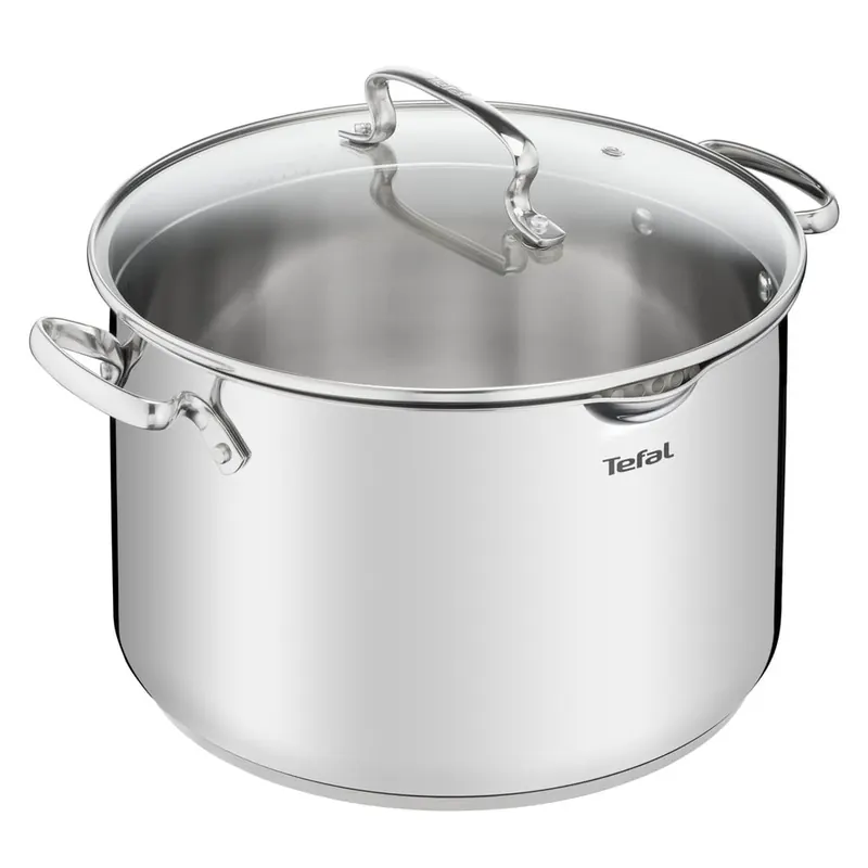 Garnek ze stali nierdzewnej odpowiedni na indukcję 10 l Duetto+ – Tefal