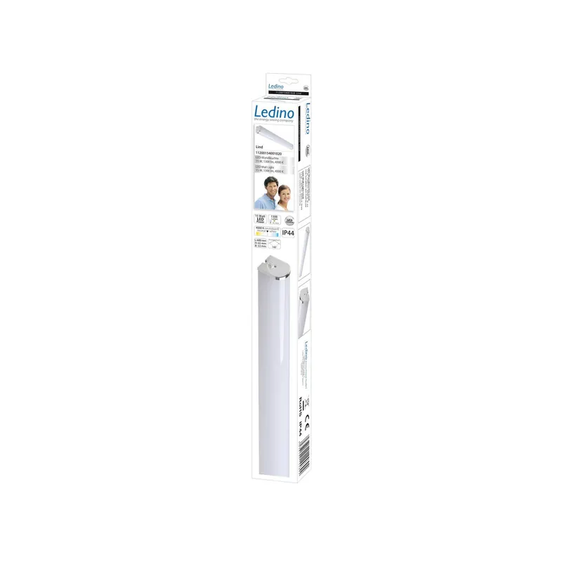 Kinkiet do łazienki LED Lind IP44 4000 K chrom/biały