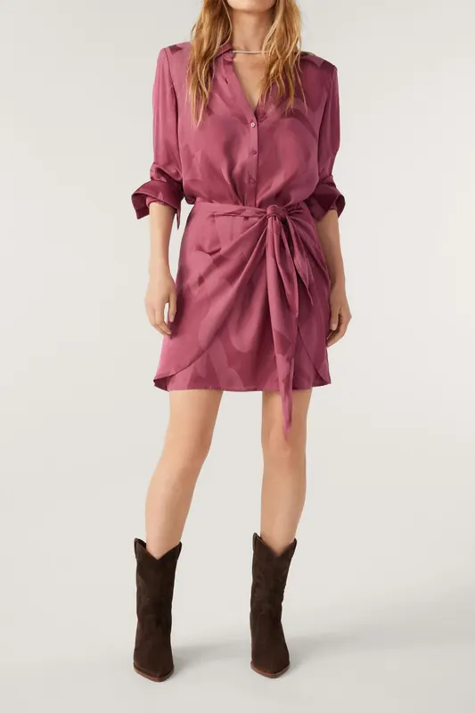 BA&SH Mini Dress Boisderose Maat: XL | Blousejurken Outlet | Dames