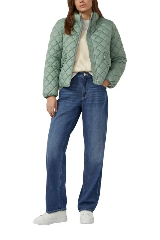 s.Oliver  Jackets Outdoor Blue Green Maat: 46 | Winterjassen Outlet | Dames | Groen