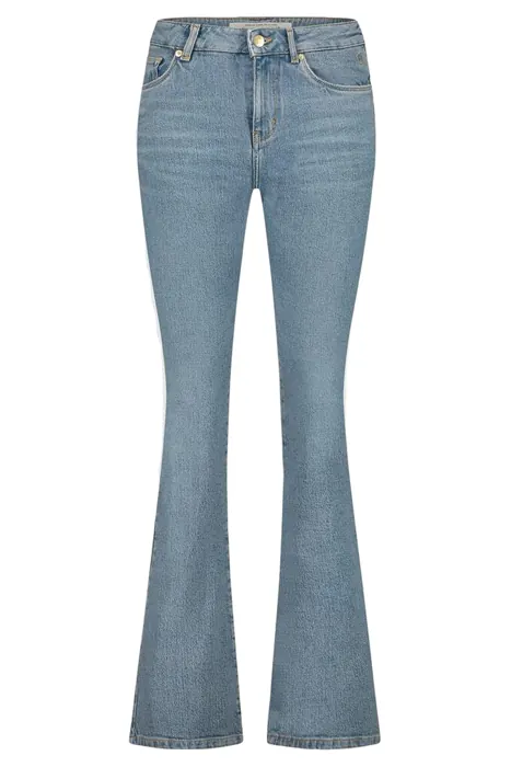 Circle of Trust Lizzy Flare Smoke Plum Wash Maat: 30 | Flared Jeans Outlet | Dames | Blauw