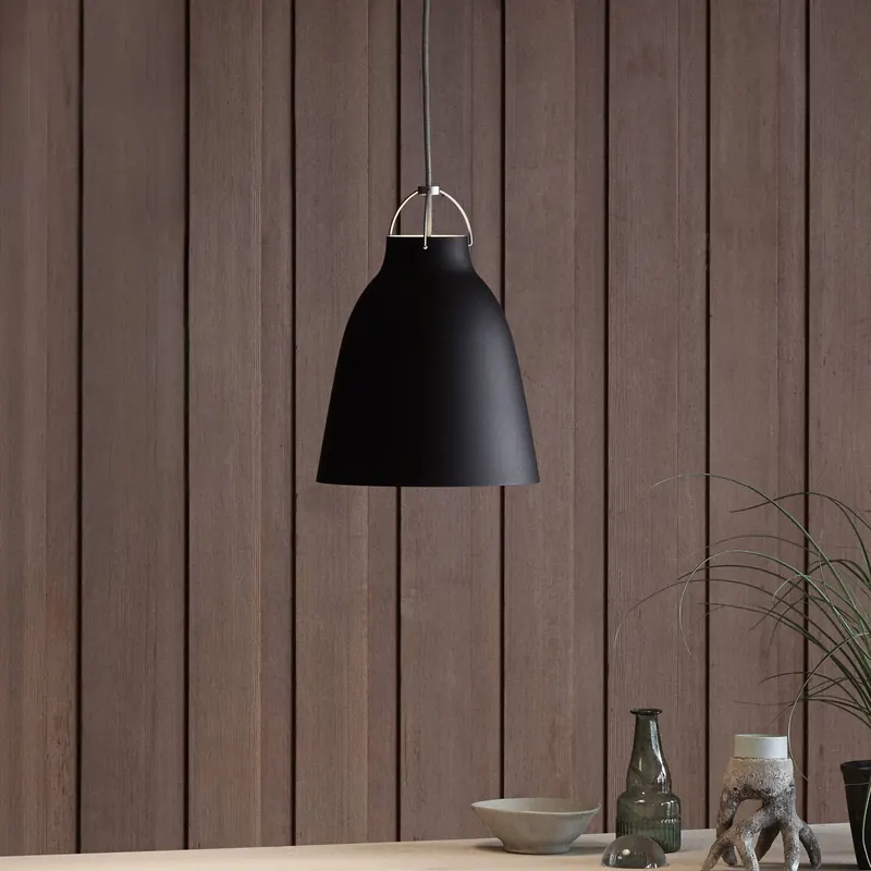 FRITZ HANSEN Caravaggio P2 matowa czerń