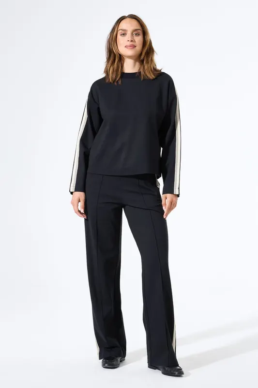 Garcia Ladies Pants Black Maat: M | Joggingbroeken Outlet | Dames | Zwart