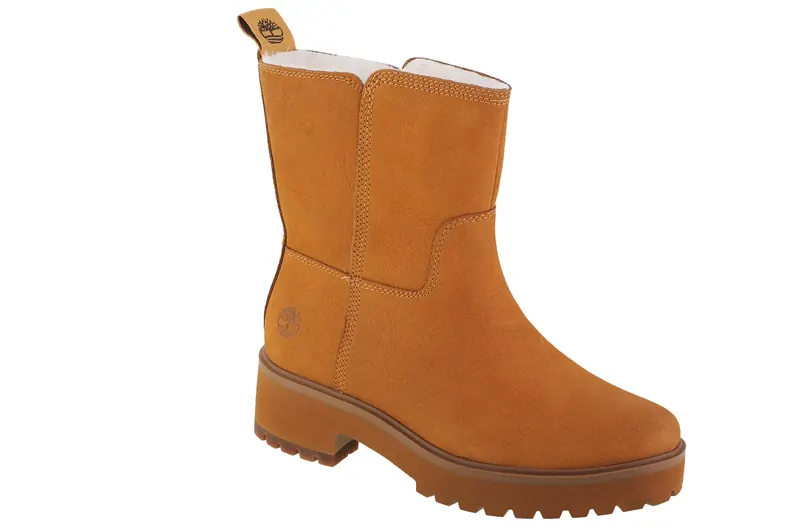 Timberland Carnaby Cool Wrmpullon WR TB1A5VR8231, Damskie, Żółte, buty zimowe, nubuk, rozmiar: 37