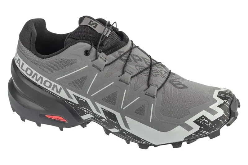 Salomon Speedcross 6 Wide L41744100, Męskie, Szare, buty do biegania, tkanina, rozmiar: 49 1/3