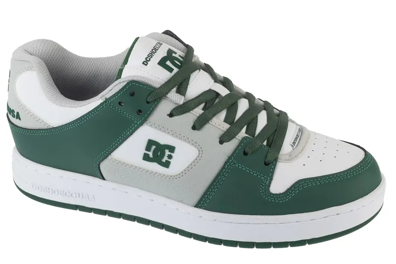 DC Shoes Manteca SE DC01758100, Unisex, Zielone, buty sneakers, skóra licowa, rozmiar: 42