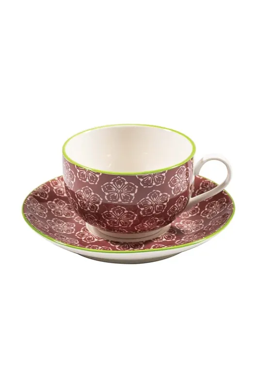 Zafferano filiżanka ze spodkiem Tue Tea 270 ml 4-pack