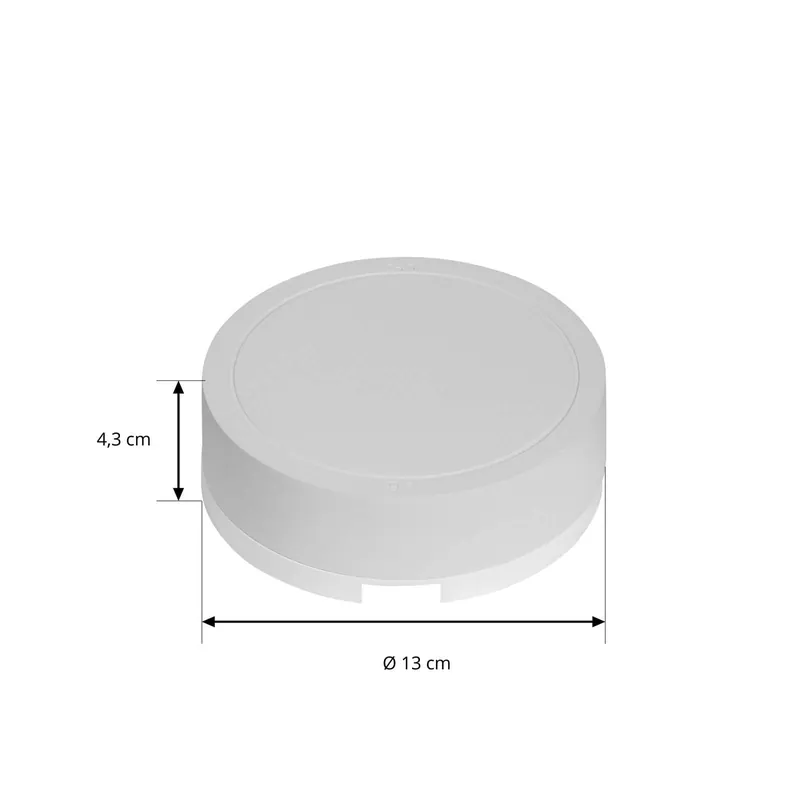 Sterownik LED Lumaro, biały, Ø 13 cm, 100W