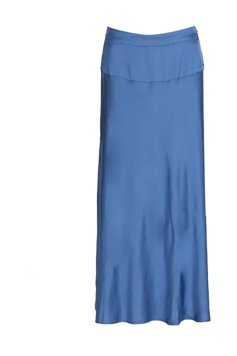 River Woods Wide Skirt Yoke Jeans Blue Maat: 44 | Maxi Rokken Outlet | Dames | Blauw