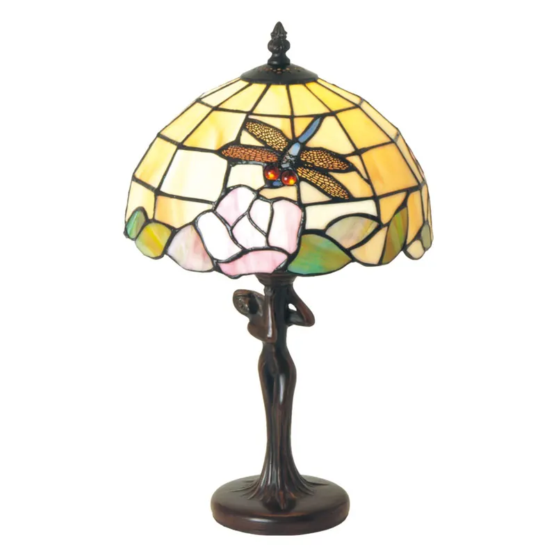 Lampa stołowa Sirin w stylu Tiffany