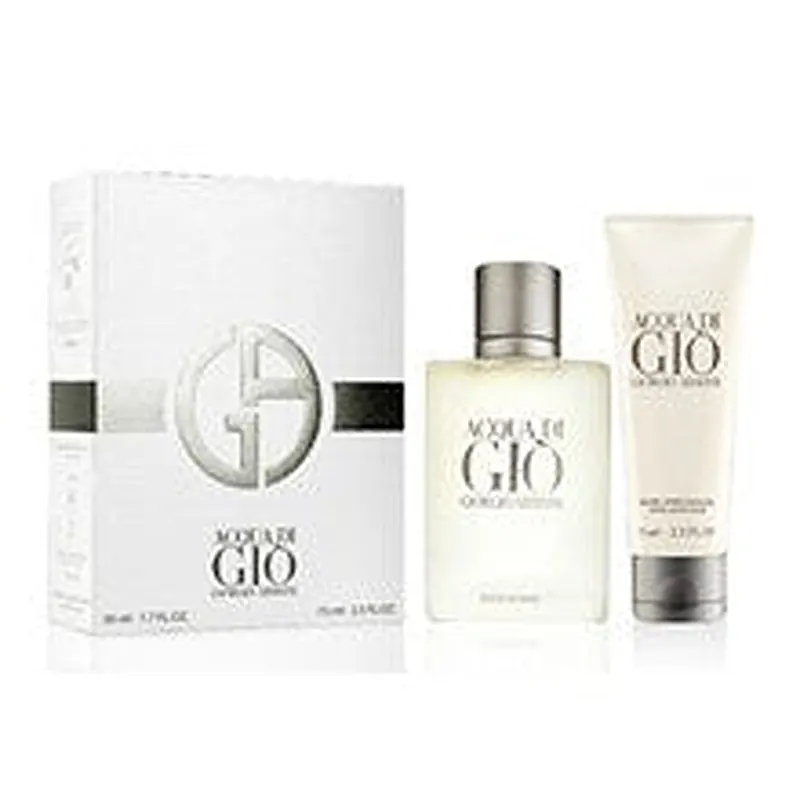 Armani Zestaw upominkowy dla mężczyzn Acqua di Gio EDT 50 ml balsam po goleniu Acqua di Gio 50 ml