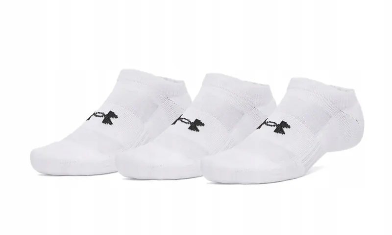 UNDER ARMOUR skarpety bawełniane treningowe unisex UA Performance Cotton 3 sztuki białe (XL)