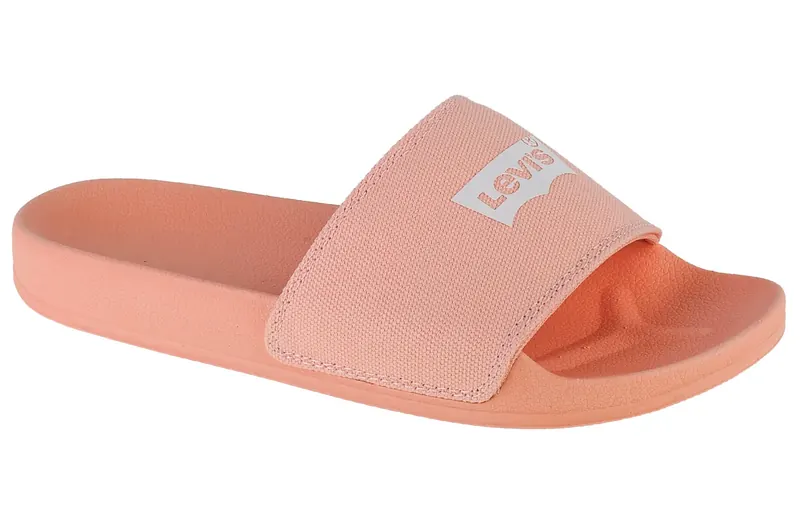 Levi's June Batwing S 229170-733-81, Damskie, Różowe, klapki, tkanina, rozmiar: 38