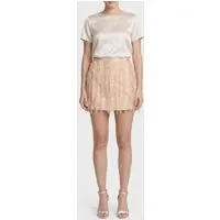 & Other Stories Erin Skirt Beige Maat: 42 | Mini Rokken Outlet | Dames | Beige