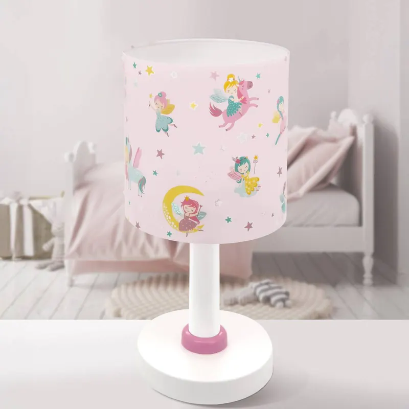 Lampa stołowa dla dzieci Fairy Dreams, G4, Ø 15 cm