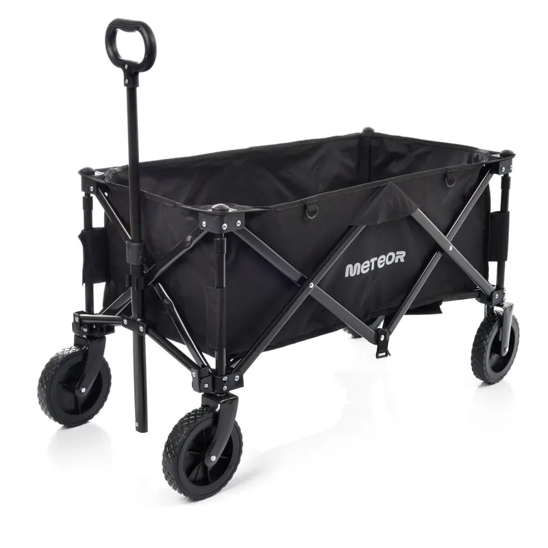 METEOR Wózek transportowy składany X-300 czarny (130)